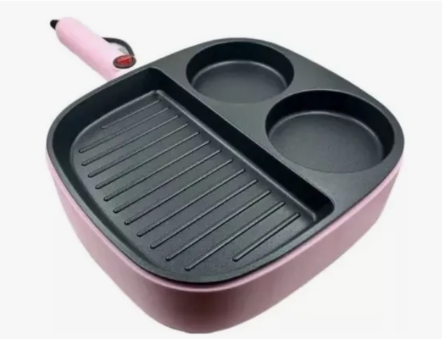 Sarten Electrico Multifuncional 3 en 1